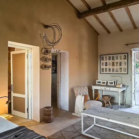 House With Pergola And Stunning Sunset On Elba